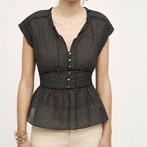 Anthropologie HD in Paris Merce Polka Dot XS black